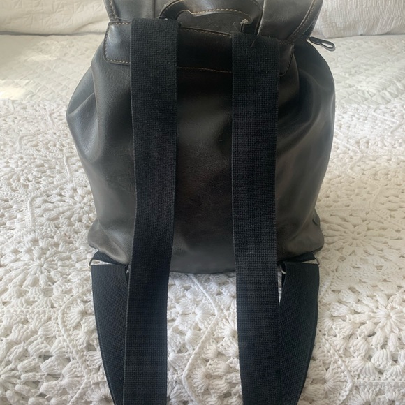 Vintage GAP genuine leather backpack - Picture 3 of 9